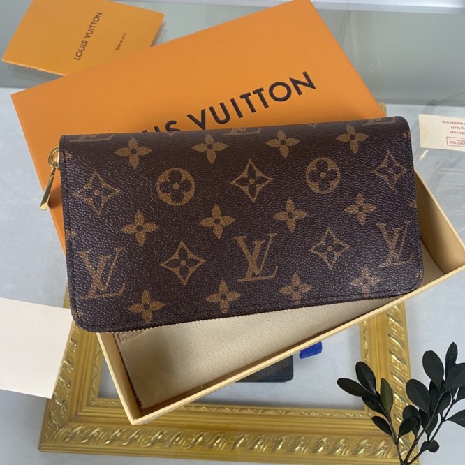 【 Louis Vuitton 】 ジッピー・ウォレット モノグラム
